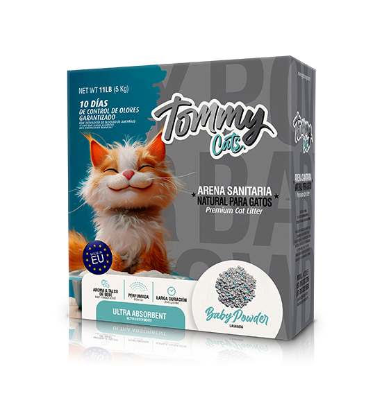 arena sanitaria tommy cats baby 9powder