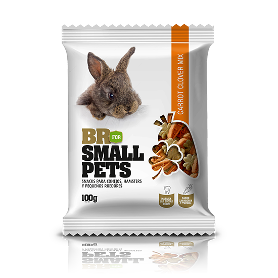 br for small pets carrot clover mix