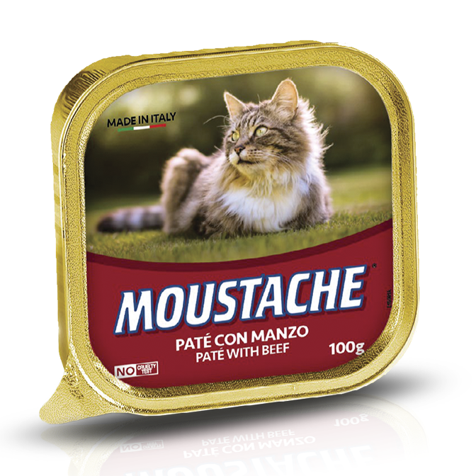 moustache paté con ternera